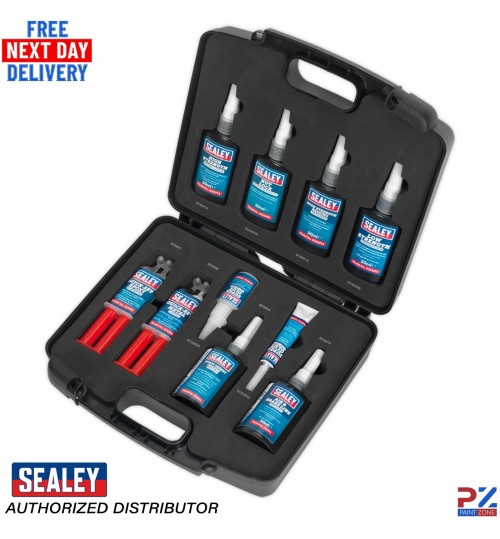 Sealey Mixed Adhesive & Sealant 10pc Kit SCSKIT1 – Garage & Workshop Pack