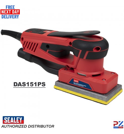 Sealey DAS151PS Brushless Orbital Sander 350W Variable Speed 80 x 133mm