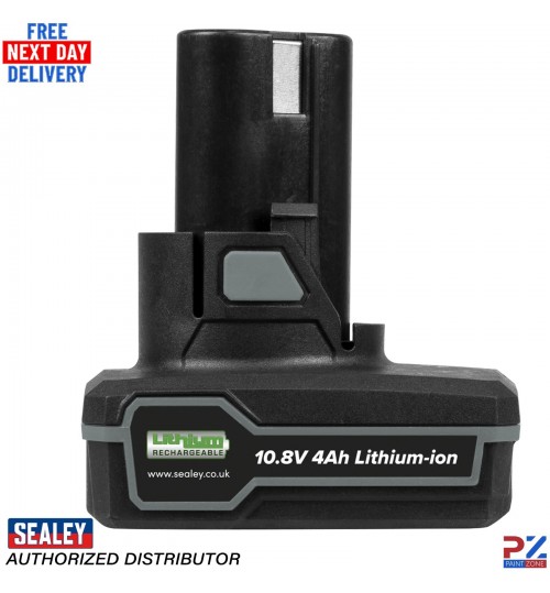 Sealey CP108VBP4 Li-ion Battery 10.8 V 4Ah – For SV108/CP108V Tool Range